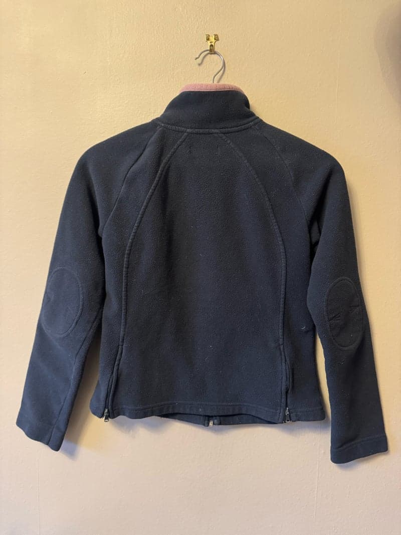 Bild 2 av Mörkblå fleecejacka från Equiline
