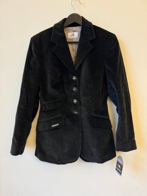 Bild av Svart kavaj i sammet från Equiline