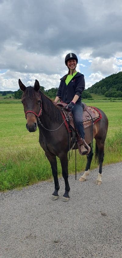 Inlägg 2 av Allround med titeln 🌱 Första ridturen 🌱