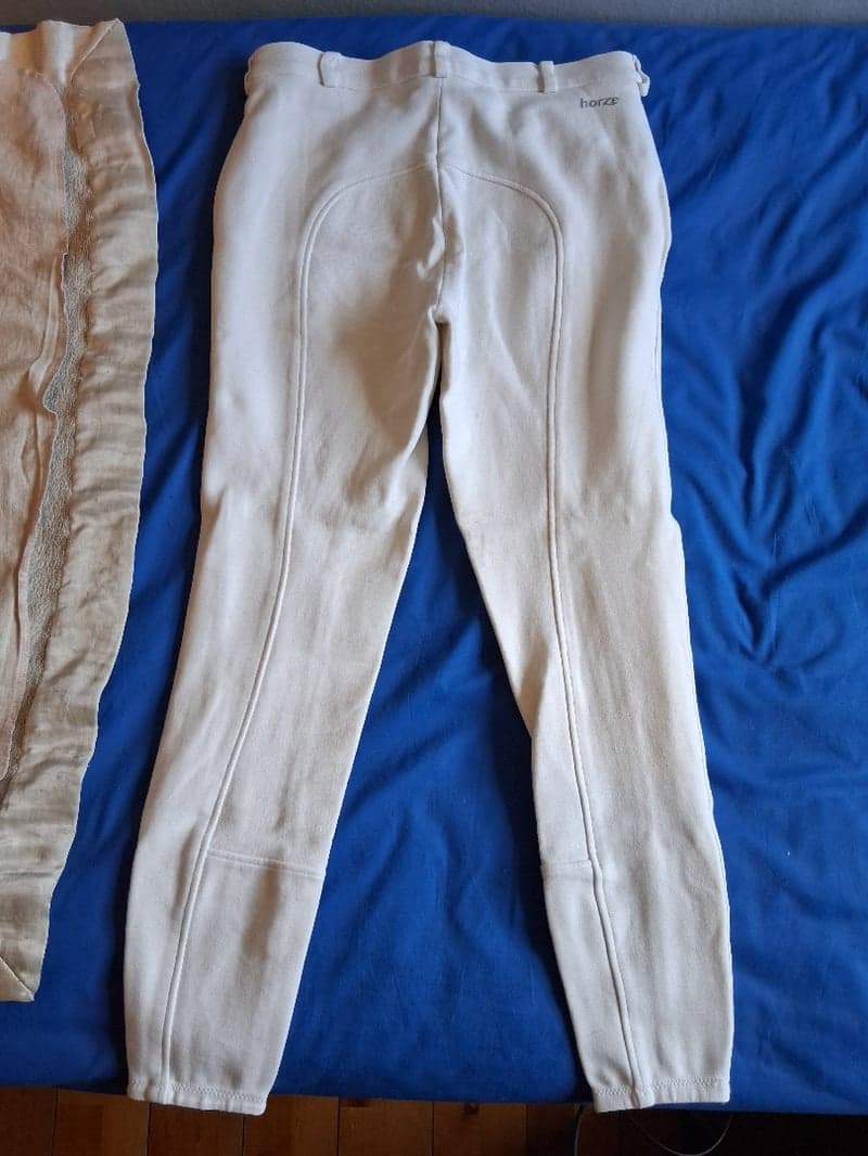 Bild 2 av Vita ridbyxor