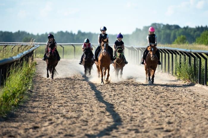 Media 1 av Testa träna galopp med din ponny på Bro Park