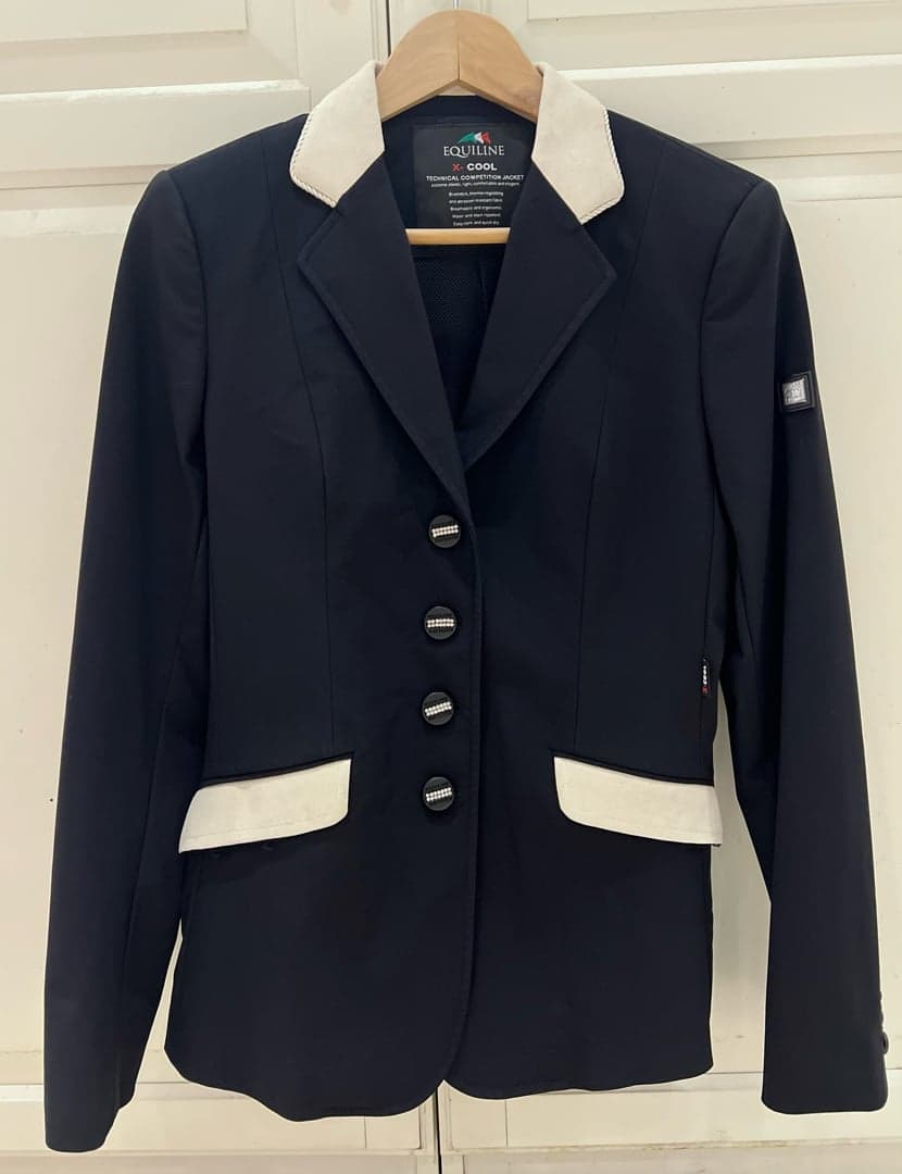 Image 1 of Equiline x-cool tävlingskavaj med bling bling