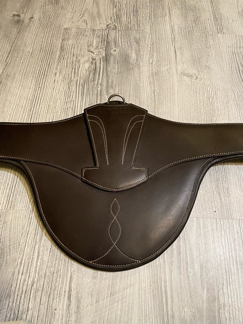 Bild 1 av Mörkbrunt sadelgjord från Rittfors