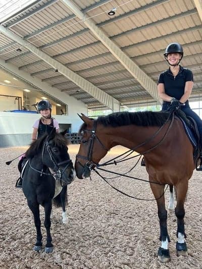 Stor och liten - Zuccero 175 och Cookie 122 😍❤️