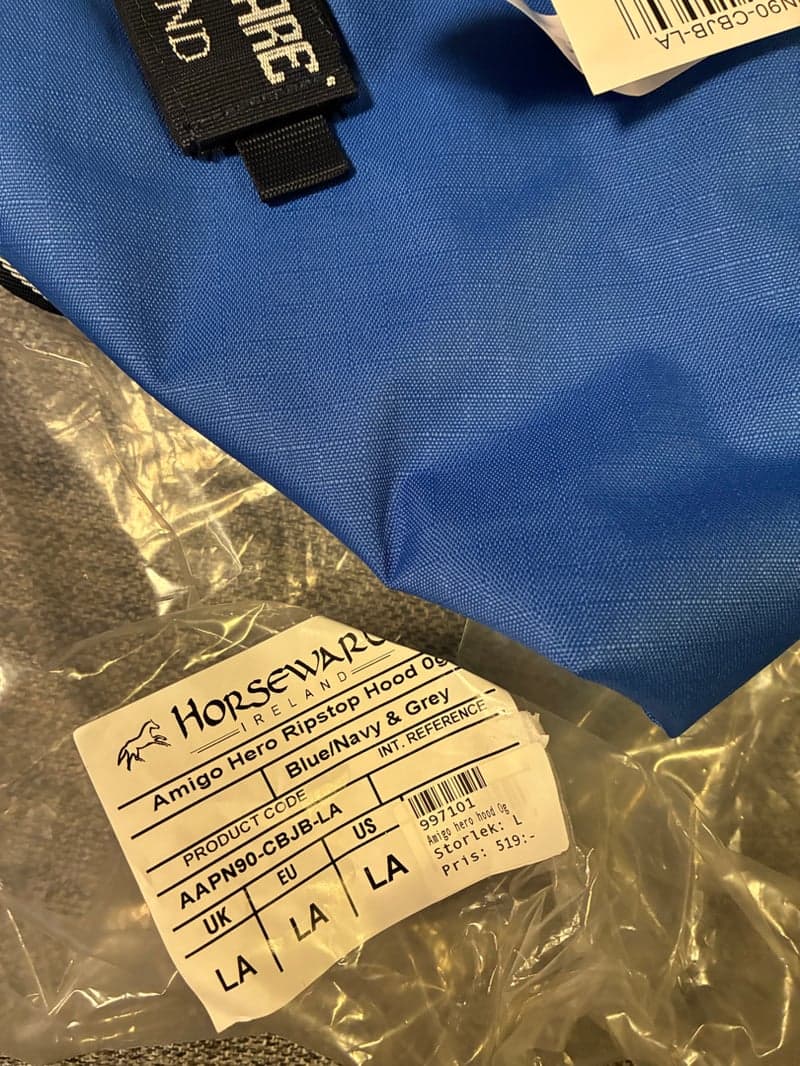 Bild 2 av  Nytt halstäcke horseware 