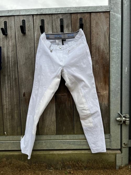 Bild av Vita ridbyxor från CRW