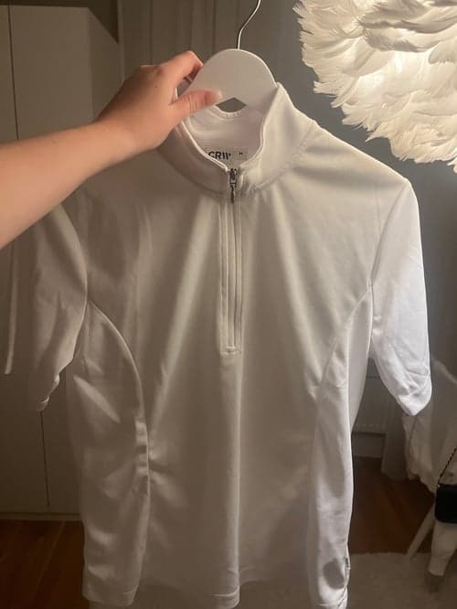 Bild av Vit tävlings T-shirt