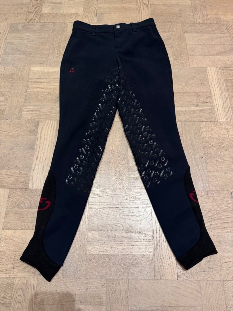 Bild 1 av Mörkblå ridbyxor från Cavalleria Toscana Stl 140