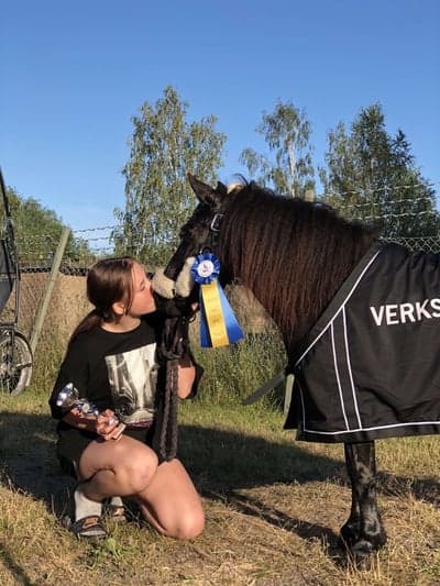 Inlägg 36 av Trav med titeln Första segern💕