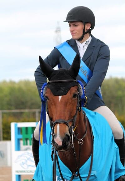 Inlägg 2 av Danskt varmblod med titeln Vinst i omgång 2 elitallsvenskan - 140 cm 