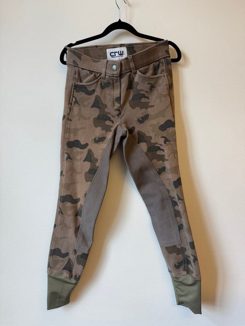 Bild 1 av Kamoflagefärgade ridbyxor från CRW