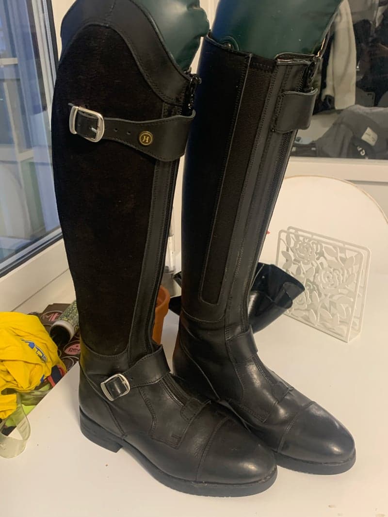 Bild 4 av Oanvända ridstövlar
