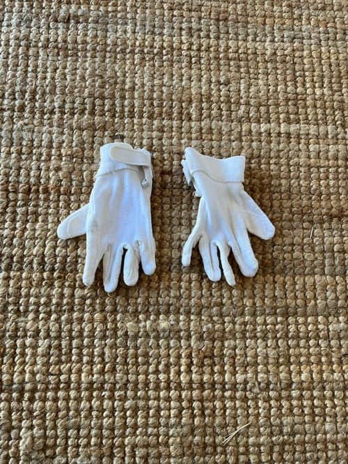 Bild av Vita ridhandskar
