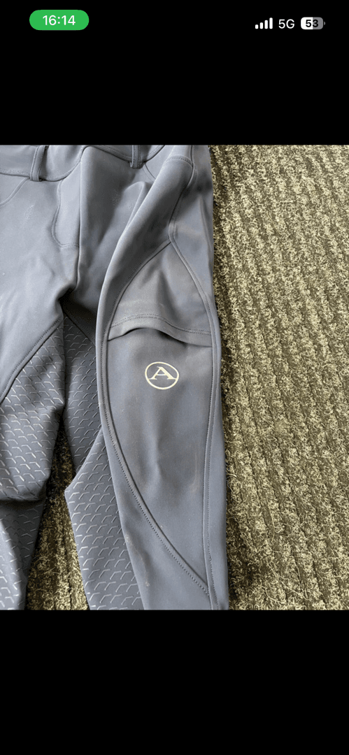 Bild 4 av Blå ridbyxor från ALEQUI 