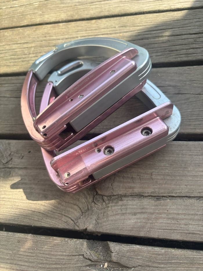 Media 4 av Rosa stigbyglar från tech stirrups