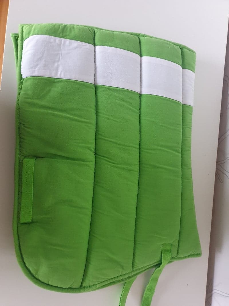 Image 3 of Green Saddle Pad