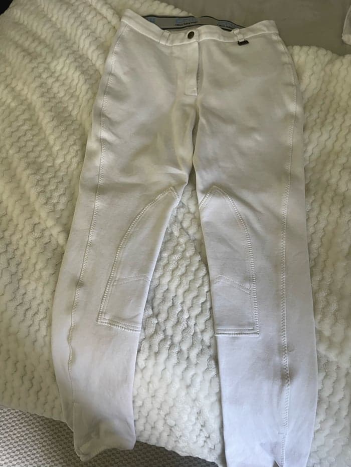 Media 2 of Vitt ridbyxor från CRW