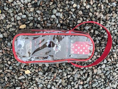 Bild av Röd/röda/vita benlindor 