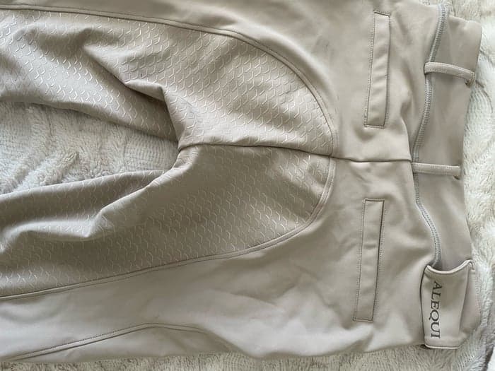 Media 3 of Beige ridbyxor