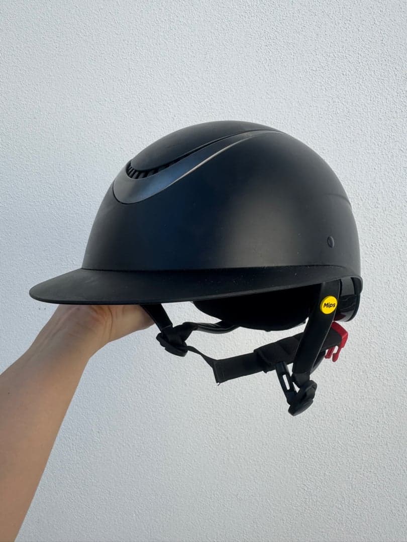 Bild 1 av Svart hjälm Jh collection  med mips