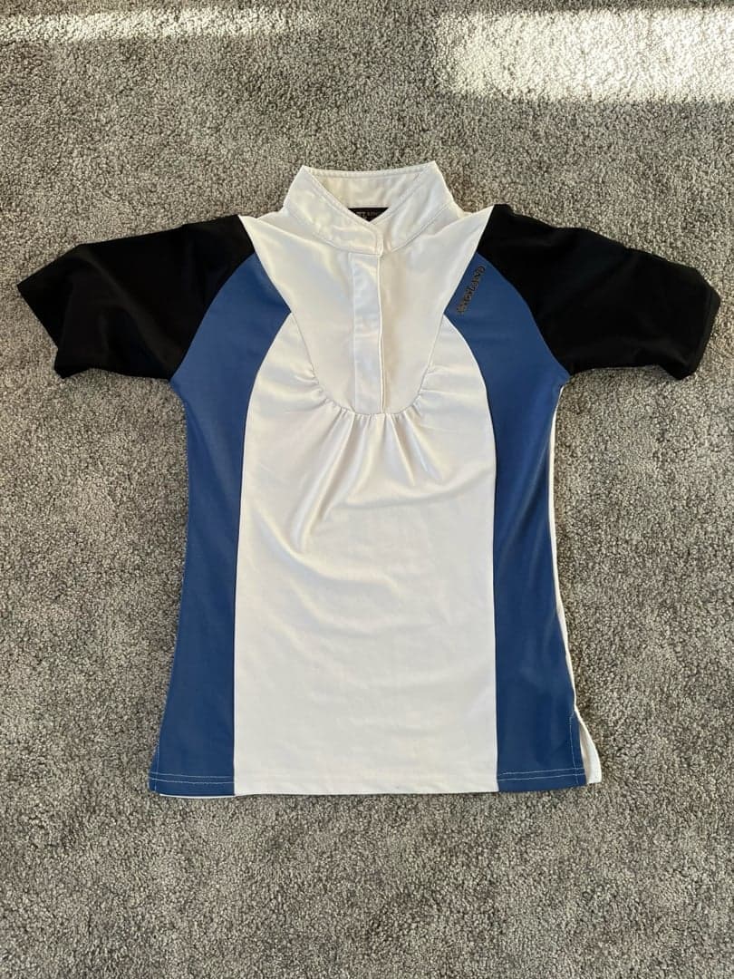 Bild 1 av Vit kortärmad tävlingströja från Kingsland