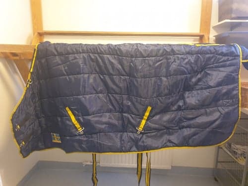 Image of Navy stable rug