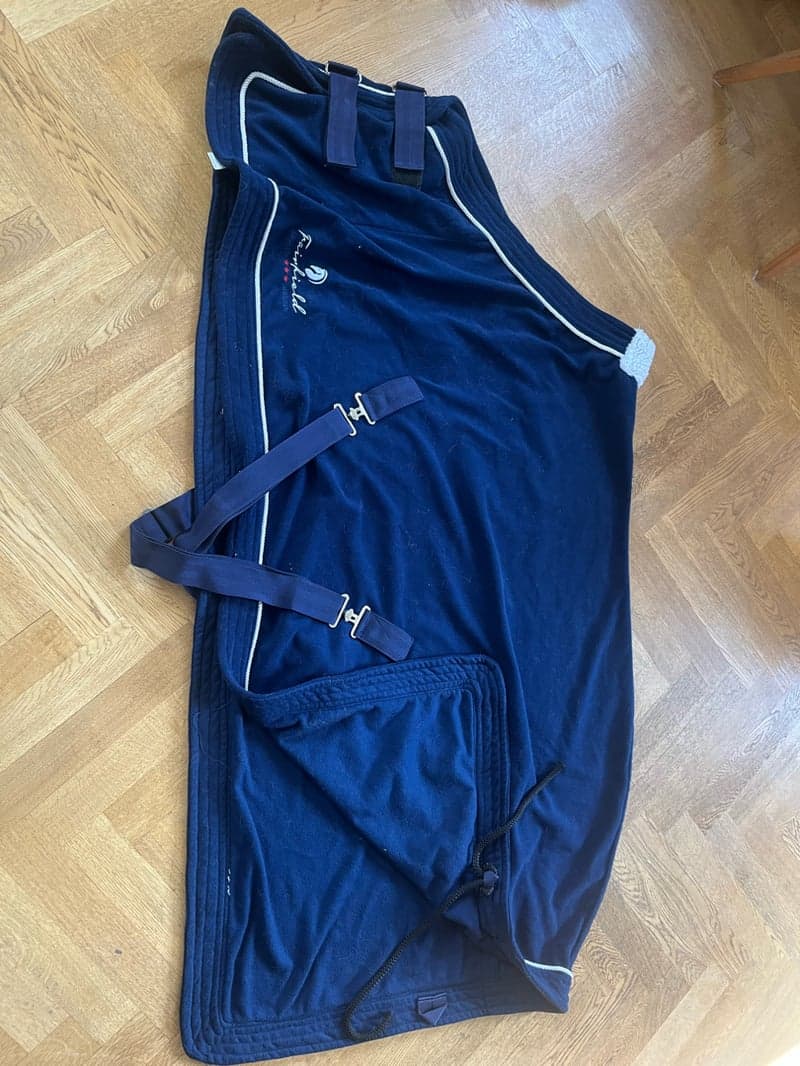 Bild 2 av Mörkblått Fleecetäcke 