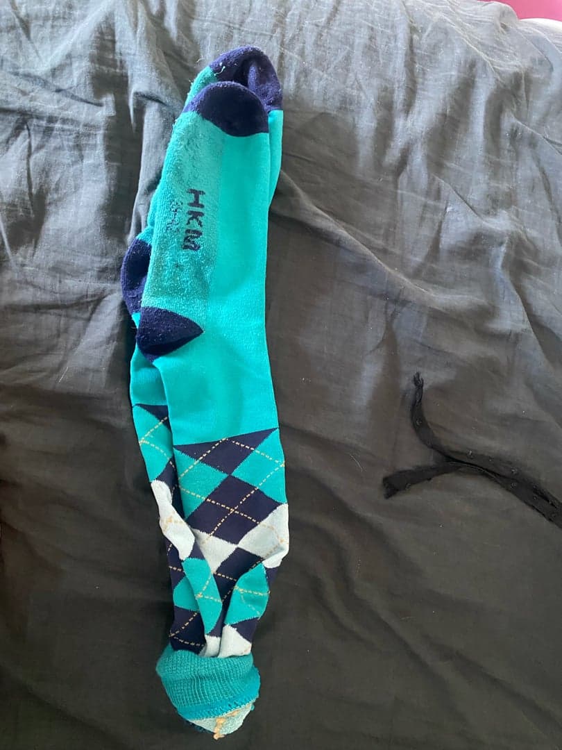 Bild 1 av Turkosa strumpor från HKM