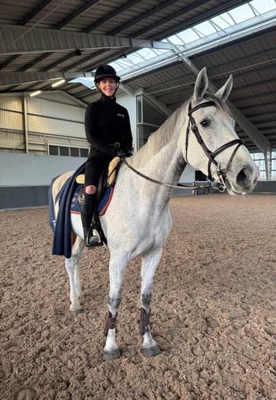 Post 8 of Belgian Warmblood with title Så fin på dagens träning ⭐️