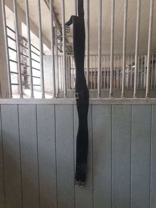 Image of Svart Classic sadelgiord 