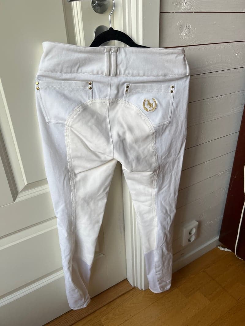 Bild 3 av Vita ridbyxor från JR Collection