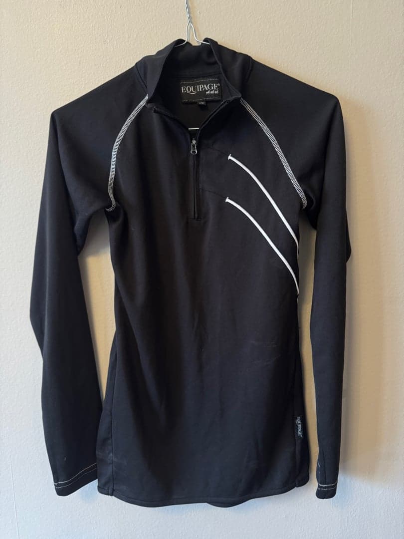 Bild 1 av Svart långärmad tröja från Equipage