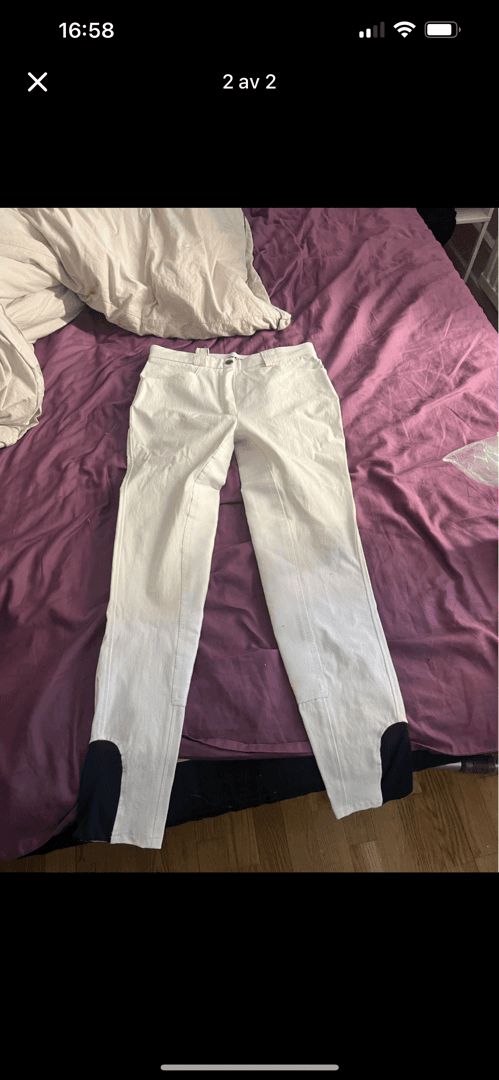 Bild av Vita ridbyxor