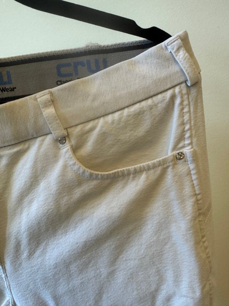 Bild 4 av Vita tävlingridbyxor från CRW