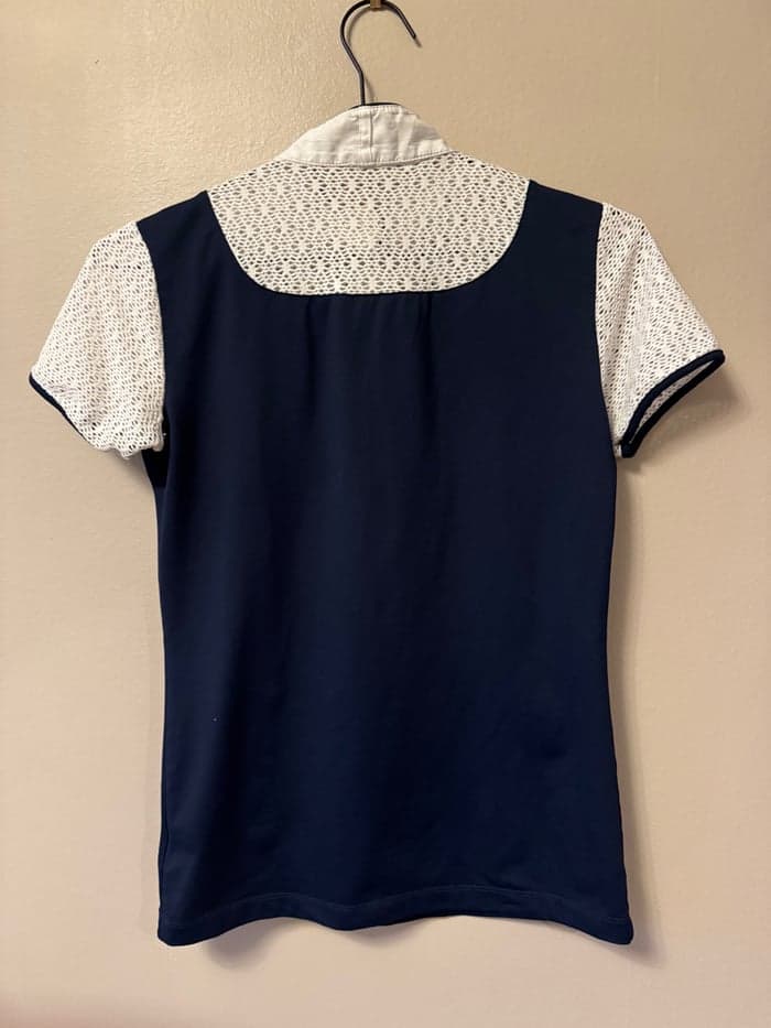 Media 3 av Mörkblå kortärmad tävlingströja från Animo