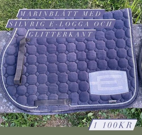 Bild av Marinblått Equiline schabrak