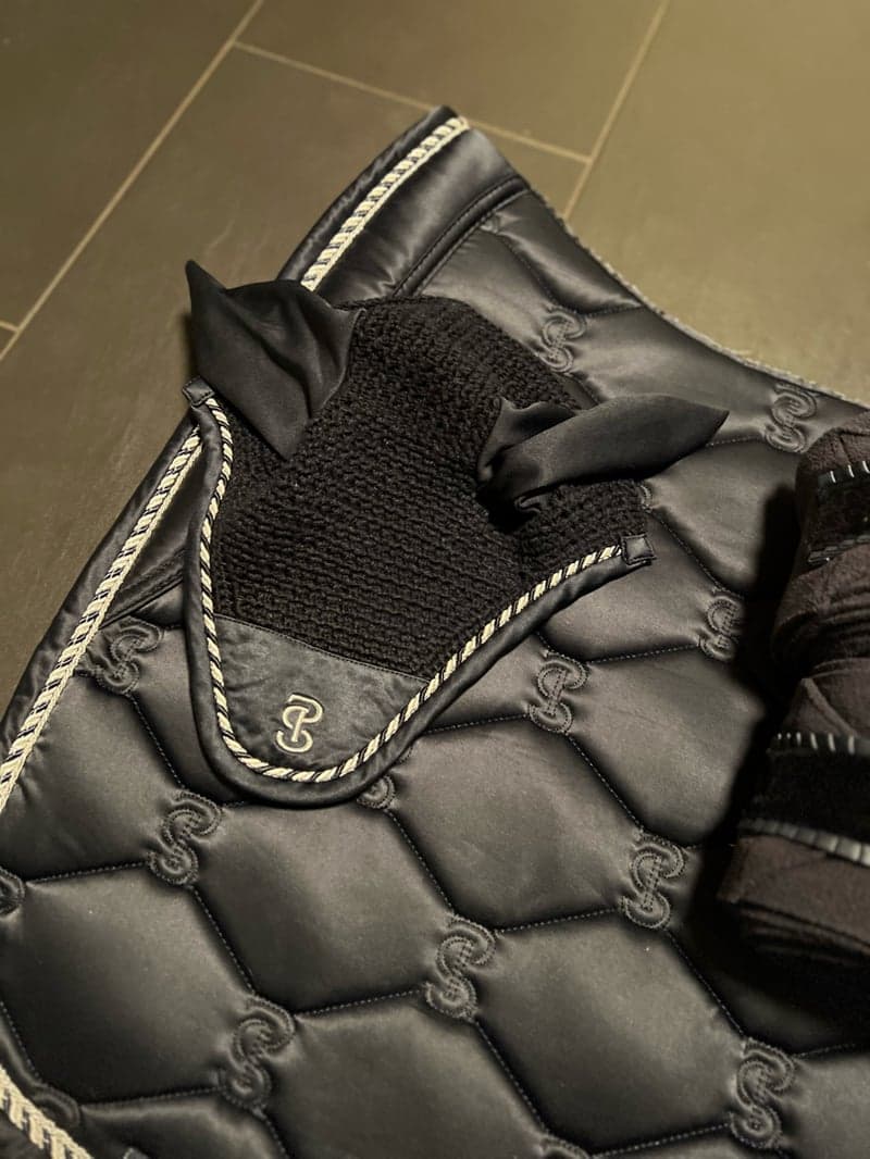 Image 2 of Mörkblått schabrak och fleece lindor från PS of Sweden