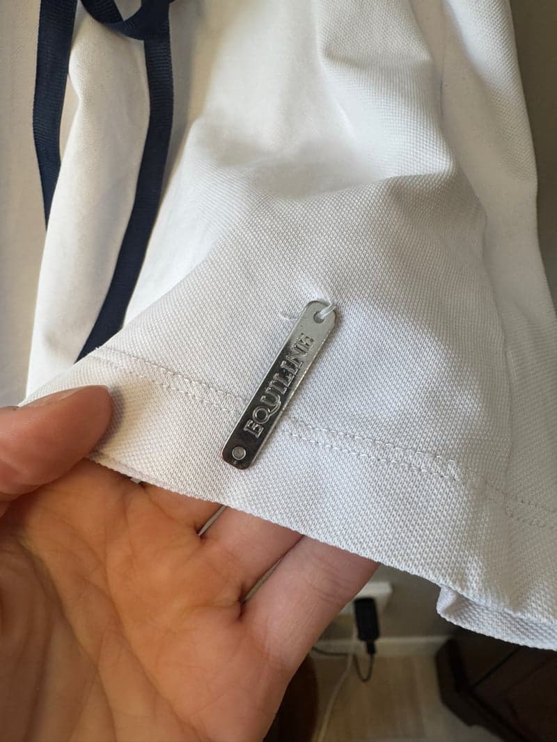 Bild 3 av Vit kortärmad tävlingströja