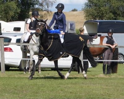 Inlägg 413 av Hoppning med titeln Vinst i km i både hoppning och dressyr❤️
