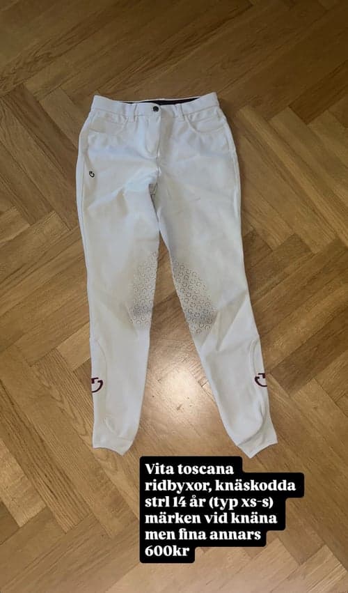 Image of Vita ridbyxor från Cavalleria Toscana