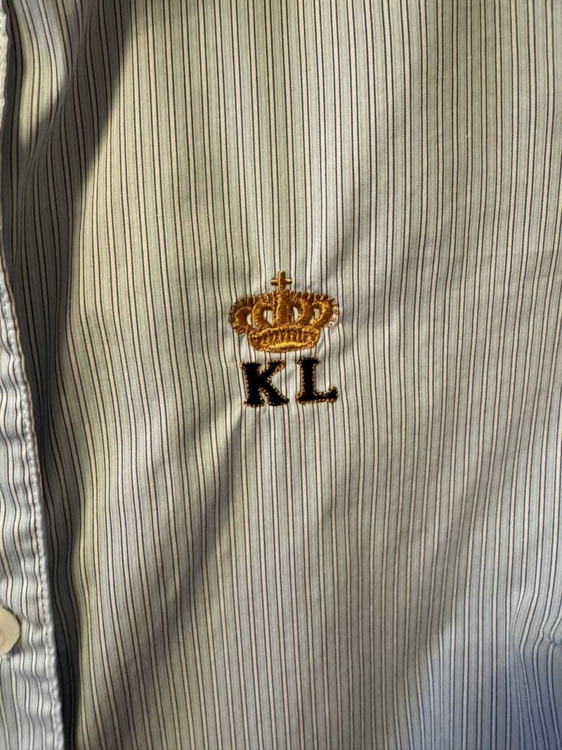 Bild 3 av Blå randig kortärmad tävlingstopp från Kingsland