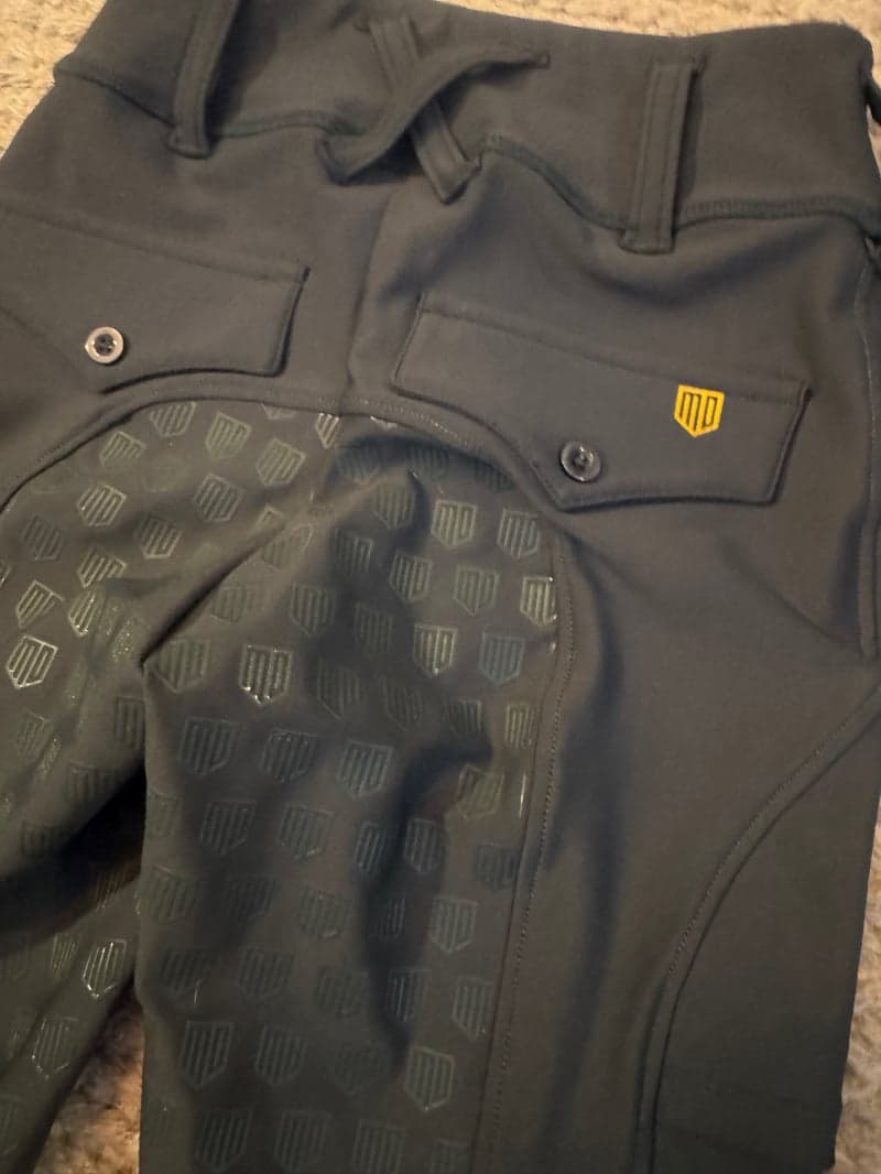 Bild 2 av Mörkblå ridbyxor från MD