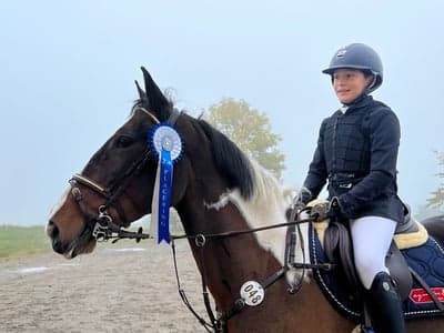 Inlägg 365 av Hoppning med titeln Två felfria rundor på lexy denna helgen 🎉🎉