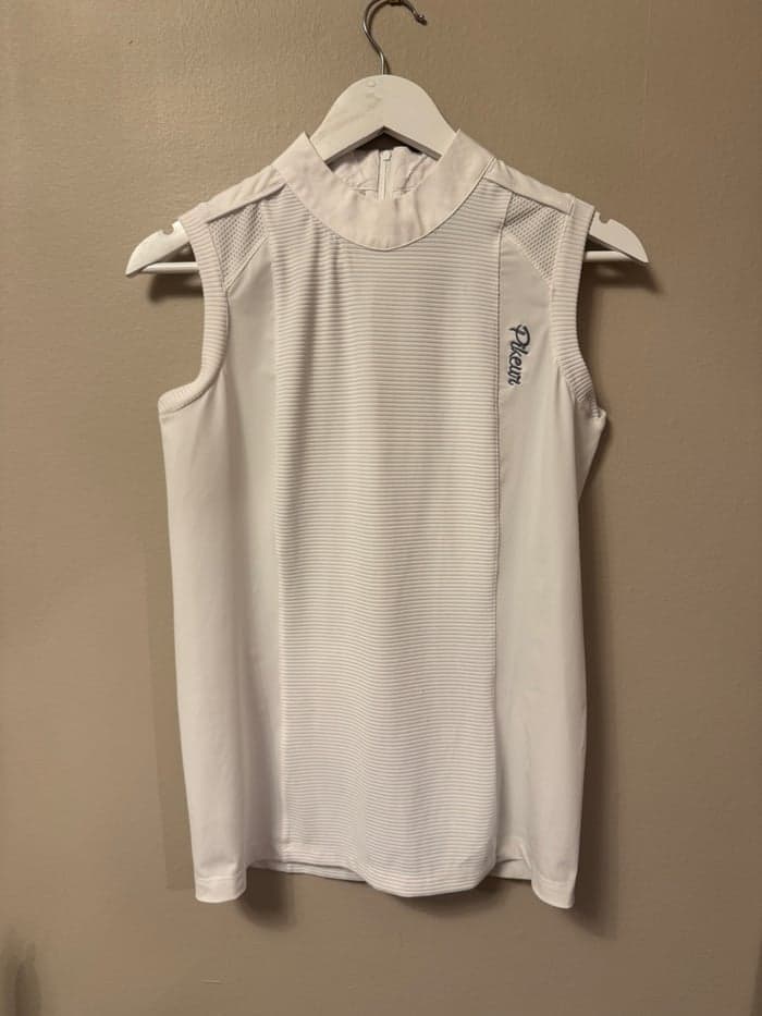 Media 1 av Vit tävlingstopp utan ärmar från Pikeur