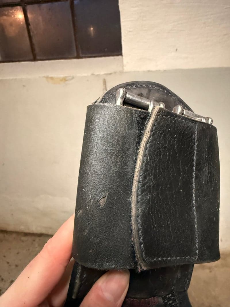 Bild 3 av Svart sadelgjord från Eric Le Tixerant 55cm