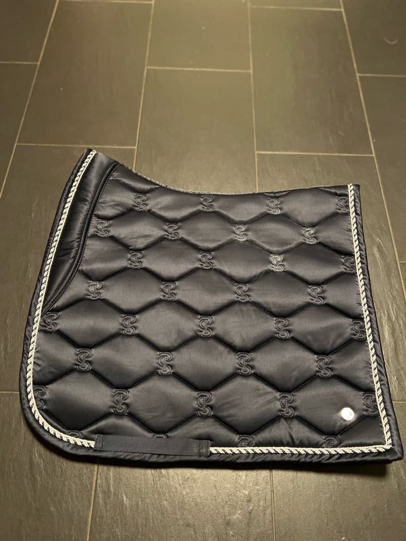 Image 4 of Mörkblått schabrak och fleece lindor från PS of Sweden