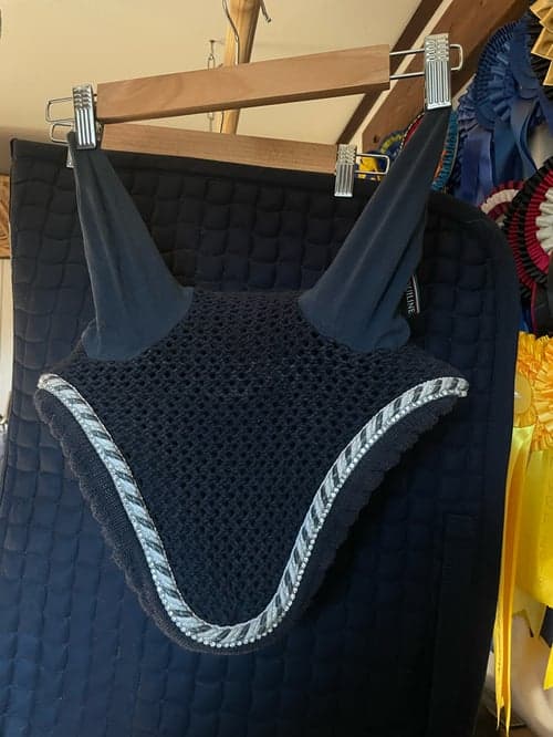 Bild av Blå huva equiline m bling 