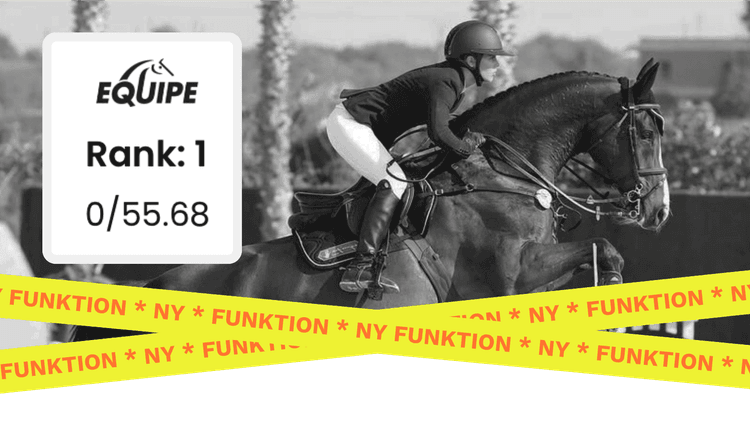 View, find and share all your horse's Equipe results on Floccs by verifying the horse's license number and registration number.