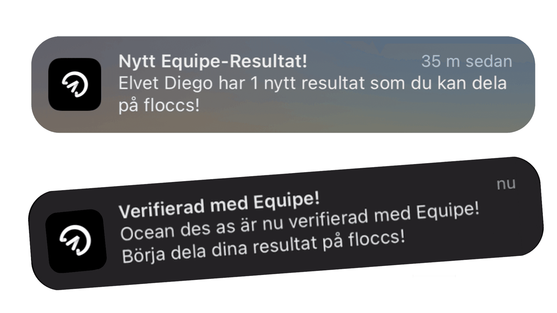 Få notifikationer när din häst får ett resultat på Equipe
