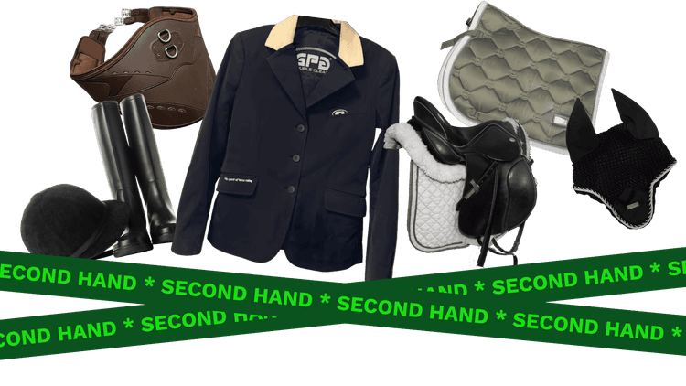 Shop pre-loved horse riding gear at unbeatable prices! Discover second-hand safety vests, saddles, saddle girth, helmets, ear bonnet, leg protectors and more – handpicked quality from Floccs’ sustainable marketplace.